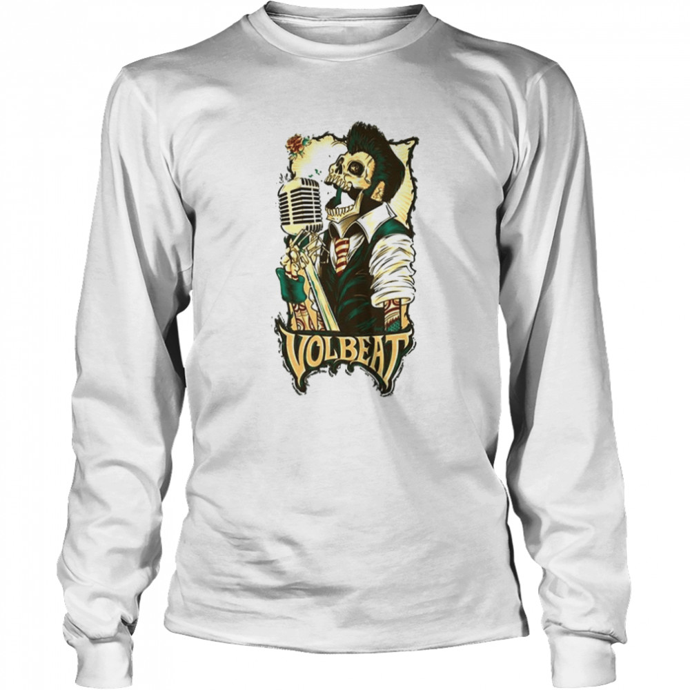 New Logo Cool Design New Album Graphic Volbeat Band shirt Long Sleeved T-shirt