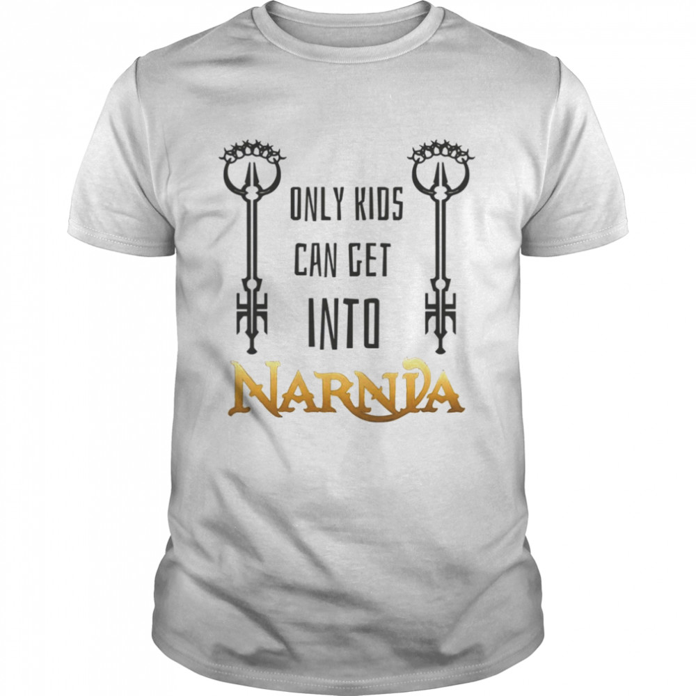 Only Kids Can Get Into Narania Locke Key Anywhere Key Quote shirt Classic Men's T-shirt