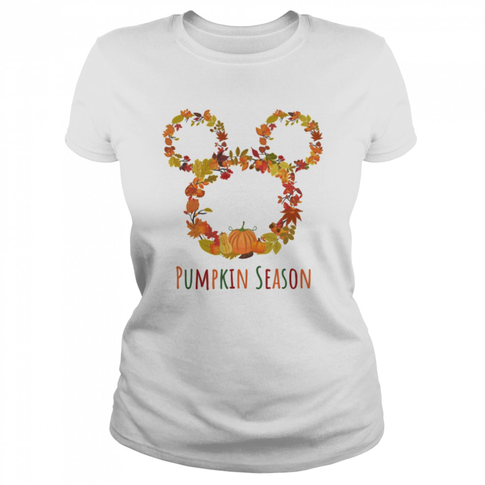 Pumpkin Season Mickey Disneyland Halloween shirt Classic Women's T-shirt