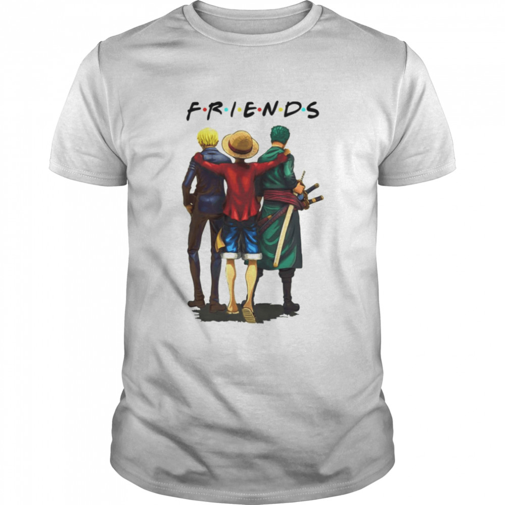 Three Brotherhood On The Same Front Friends One Piece shirt Classic Men's T-shirt