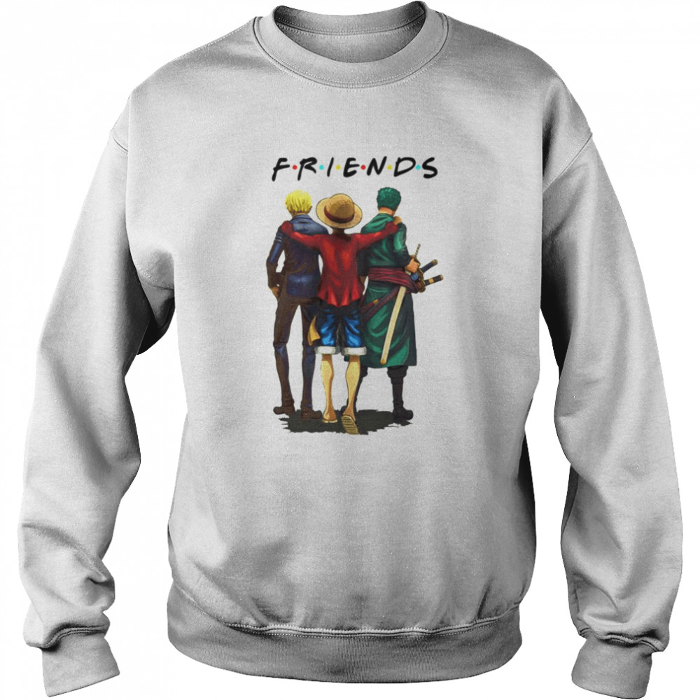 Three Brotherhood On The Same Front Friends One Piece shirt Unisex Sweatshirt