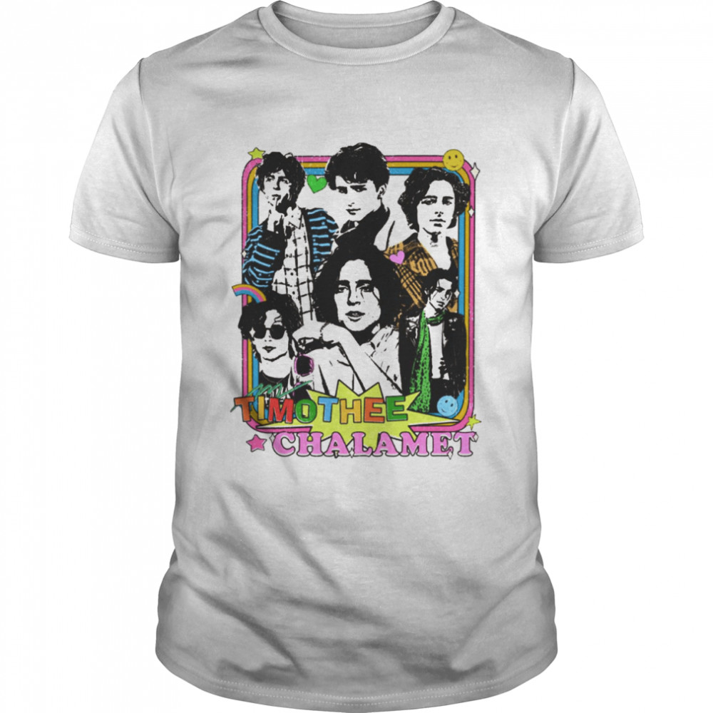 Timothee Chalamet Retro Vintage 90s shirt Classic Men's T-shirt