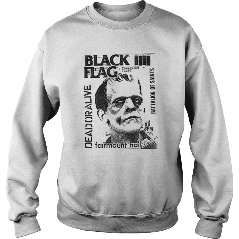 Vintage Black Flag Rock Band shirt Unisex Sweatshirt