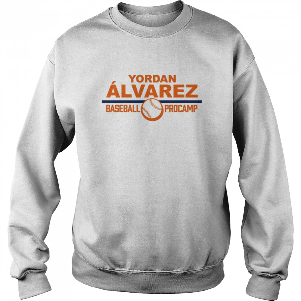 Yordan Alvarez Baseball Procamp Houston Astros shirt Unisex Sweatshirt