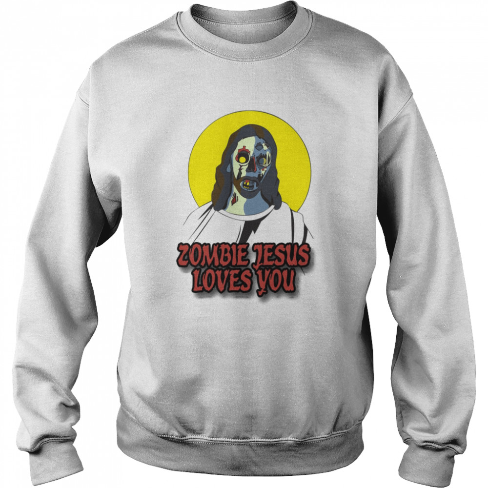 zombie jesus t shirt