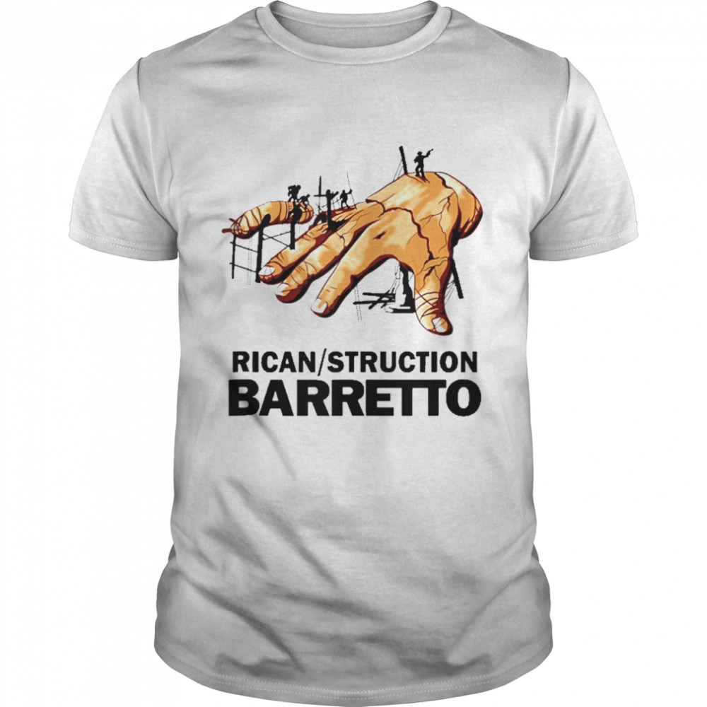 Ray Salsa Dura Barretto Rican Struction Vintage De Fania Classic Men's T-shirt