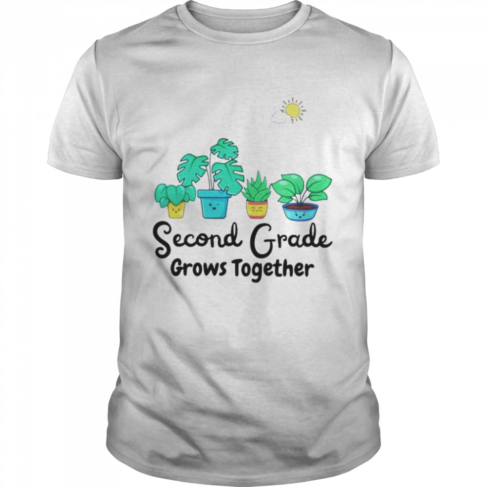 Second grade grows together shirt Classic Men's T-shirt