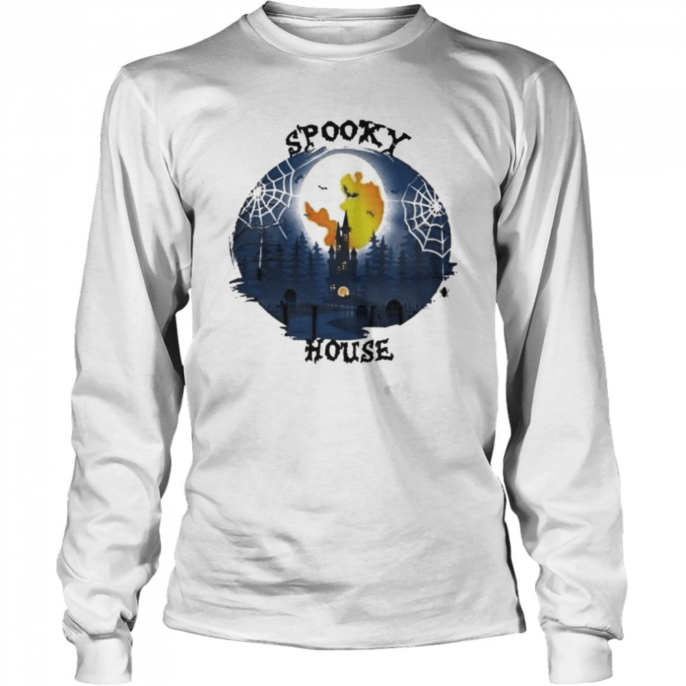 Spooky house halloween shirt Long Sleeved T-shirt