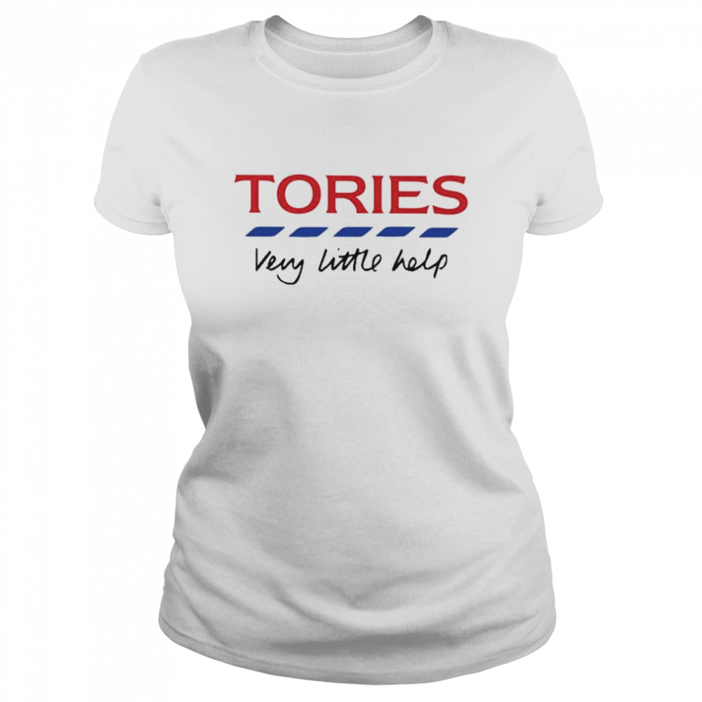 Tories very little help 2022 shirt Classic Women's T-shirt