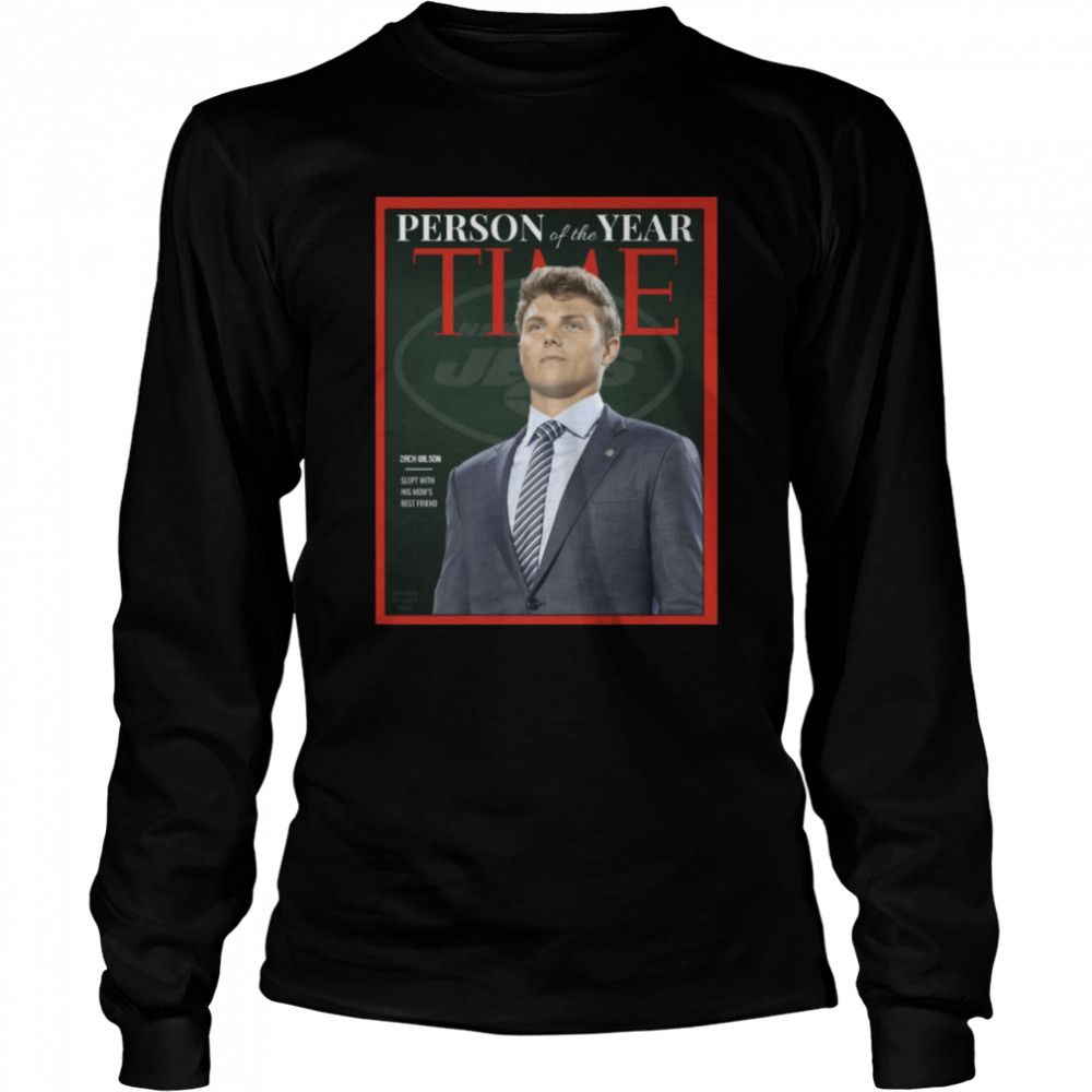 Zach Wilson Time Person Of The Year T-Shirt - IsGoodBrand