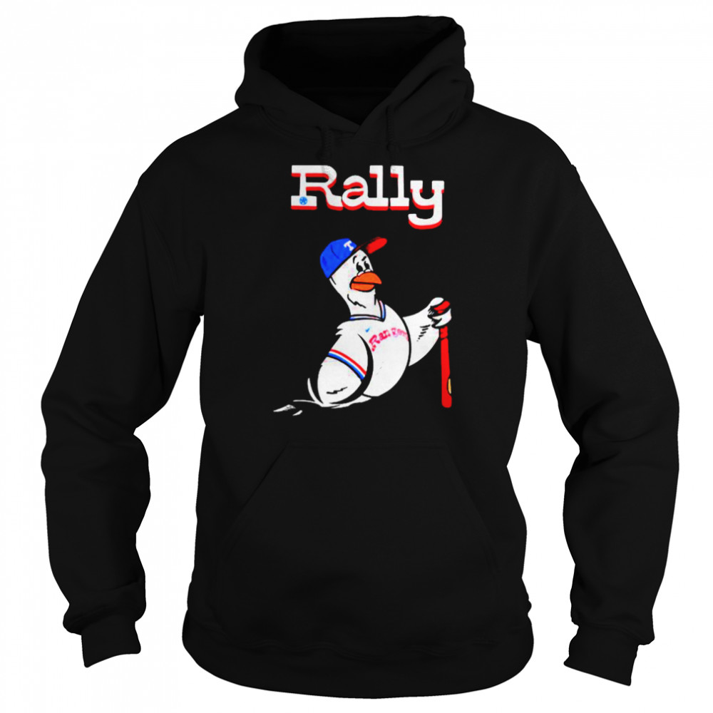 Bird Rally Texas Rangers shirt Unisex Hoodie