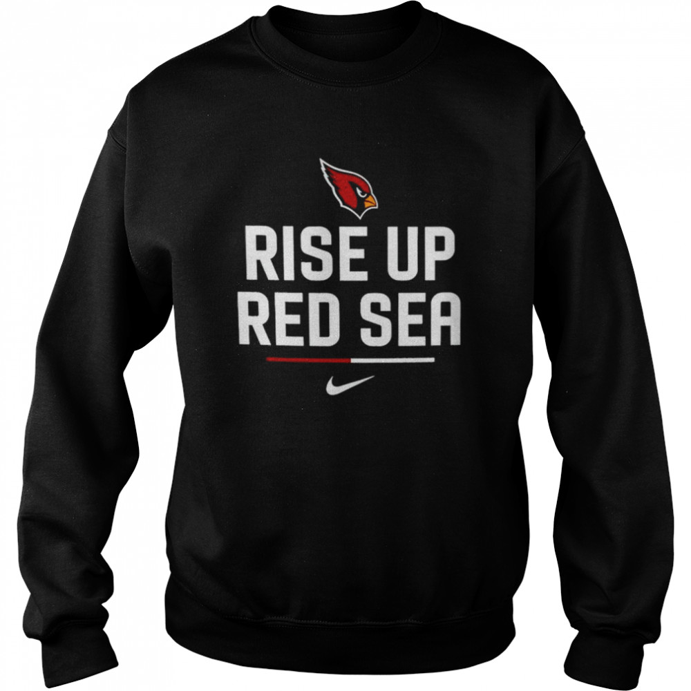 Vintage Arizona Cardinals Shirt Rise Up Red Sea Arizona Cardinals