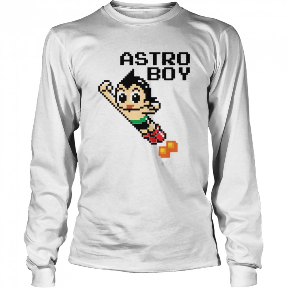 Astro Boy Pixellated Character Unisex T-Shirt - Teeruto