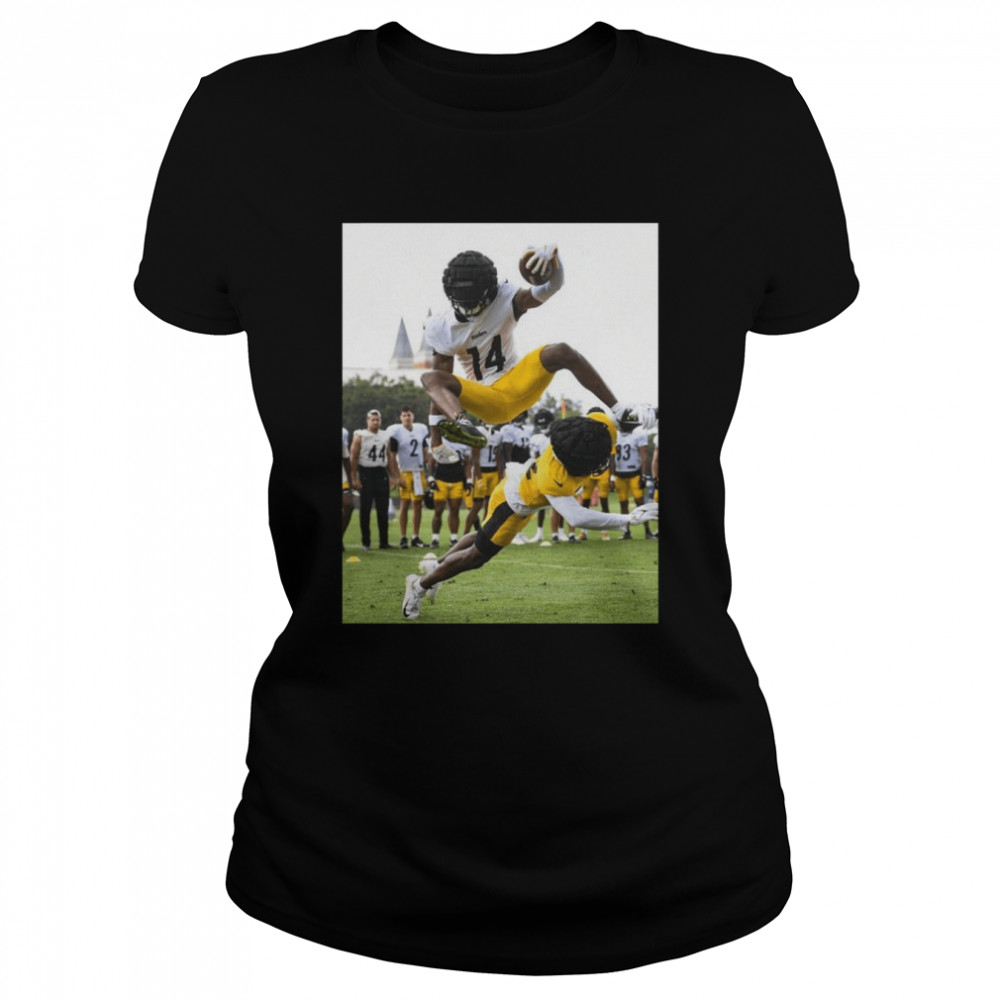 Pittsburgh Steelers George Pickens hurdle shirt, hoodie, sweater, long  sleeve and tank top