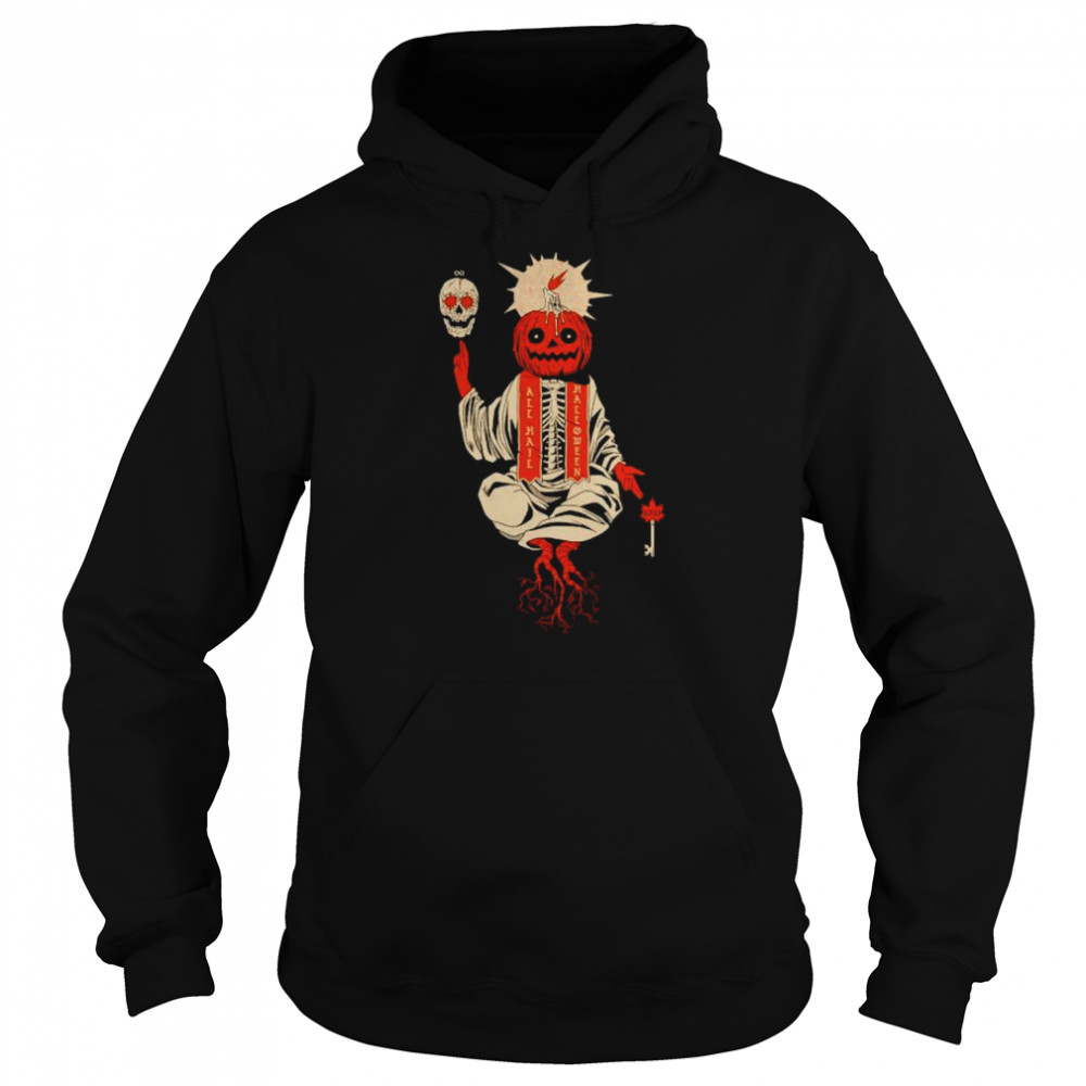 All hail Halloween shirt Unisex Hoodie