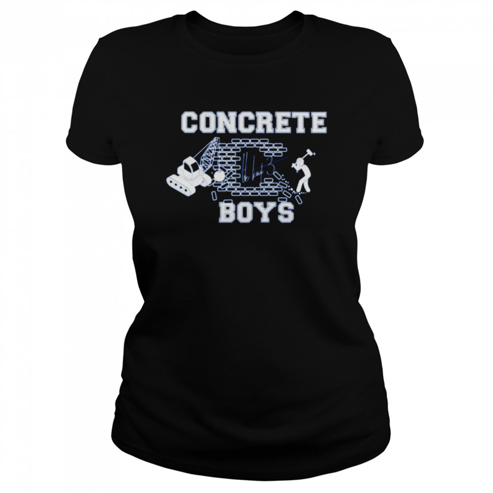 Concrete Boys shirt Classic Women's T-shirt