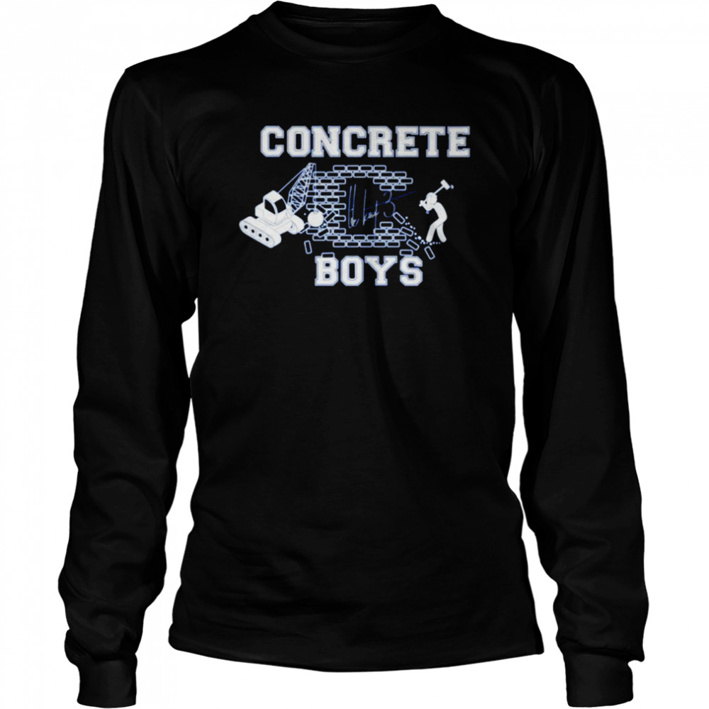 Concrete Boys shirt Long Sleeved T-shirt