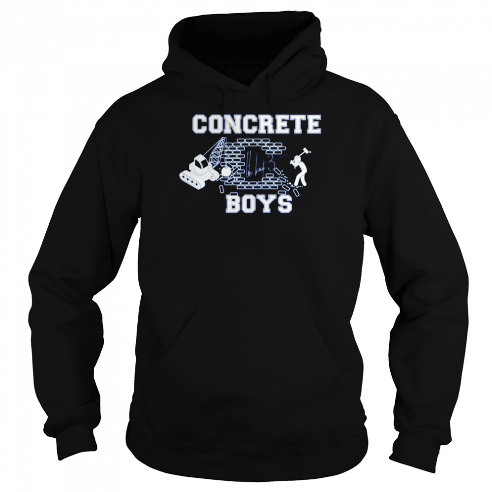 Concrete Boys shirt Unisex Hoodie