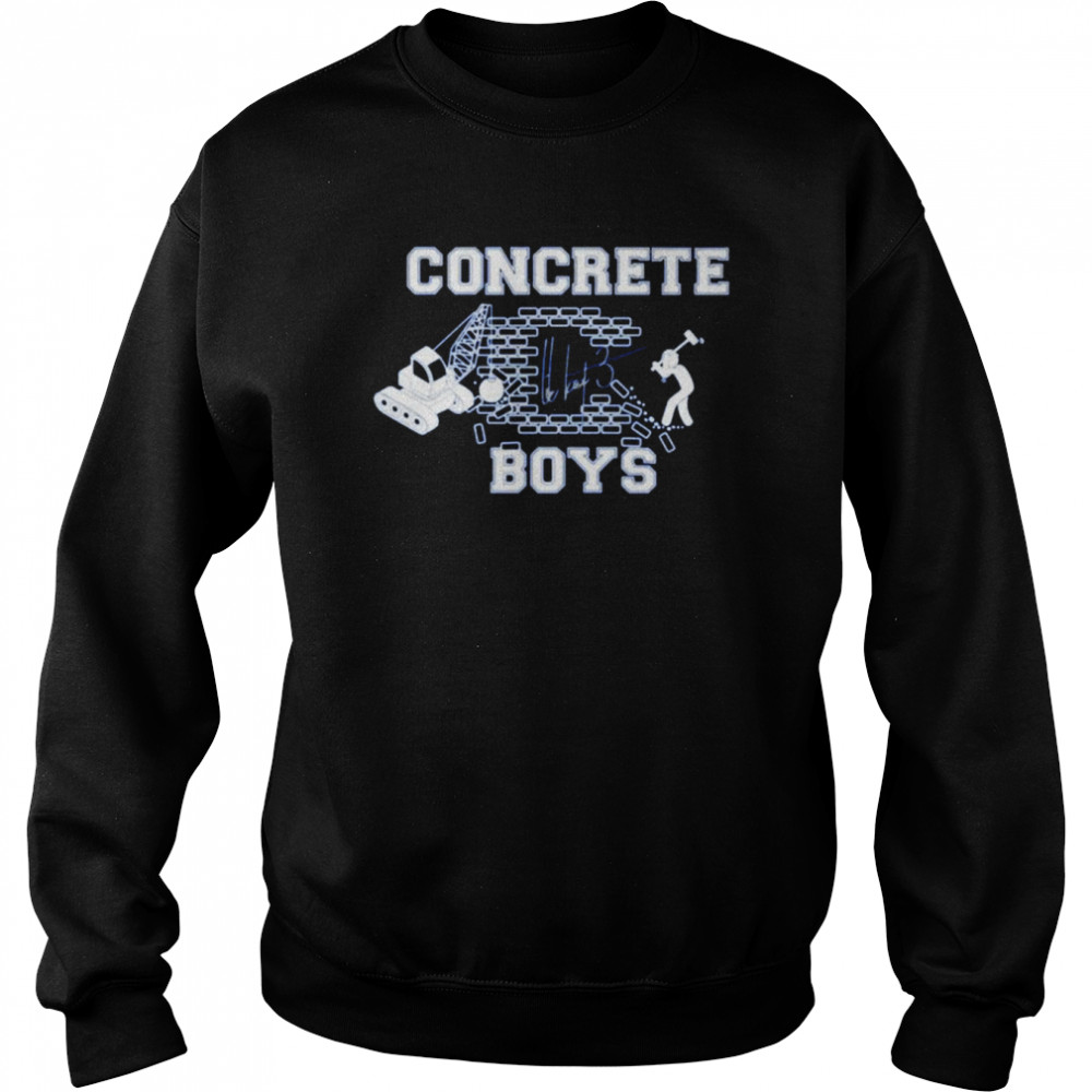 Concrete Boys shirt Unisex Sweatshirt