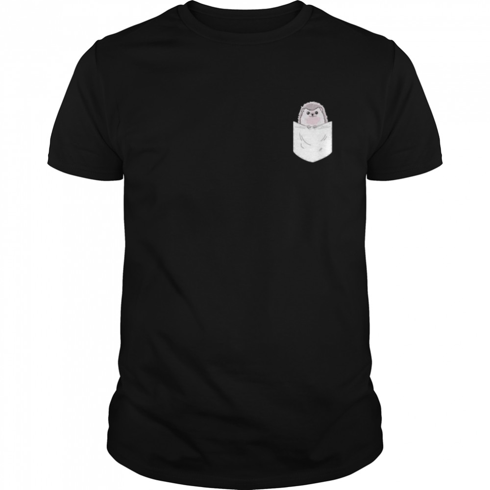 Hedgehog in your pocket shirt Classic Men's T-shirt