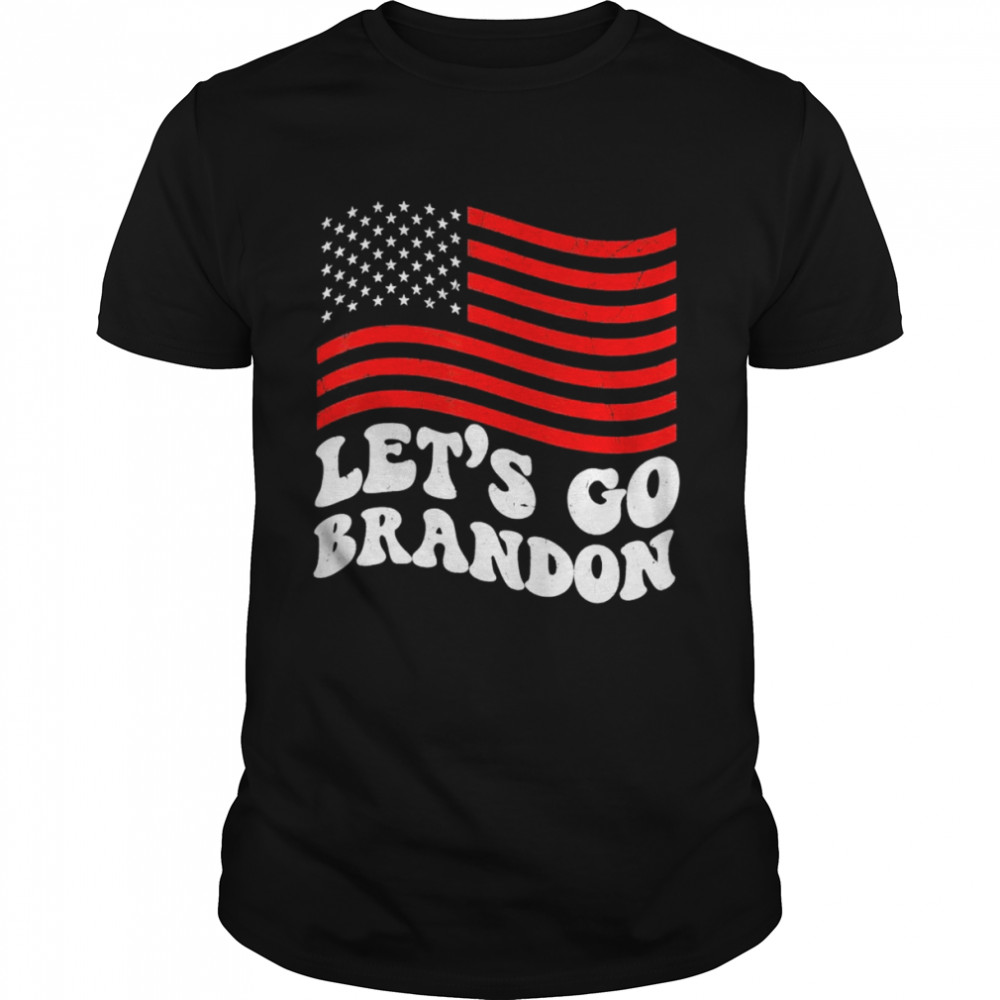 Let’s Go Brandon Groovy Lets Go Brandon T-Shirt