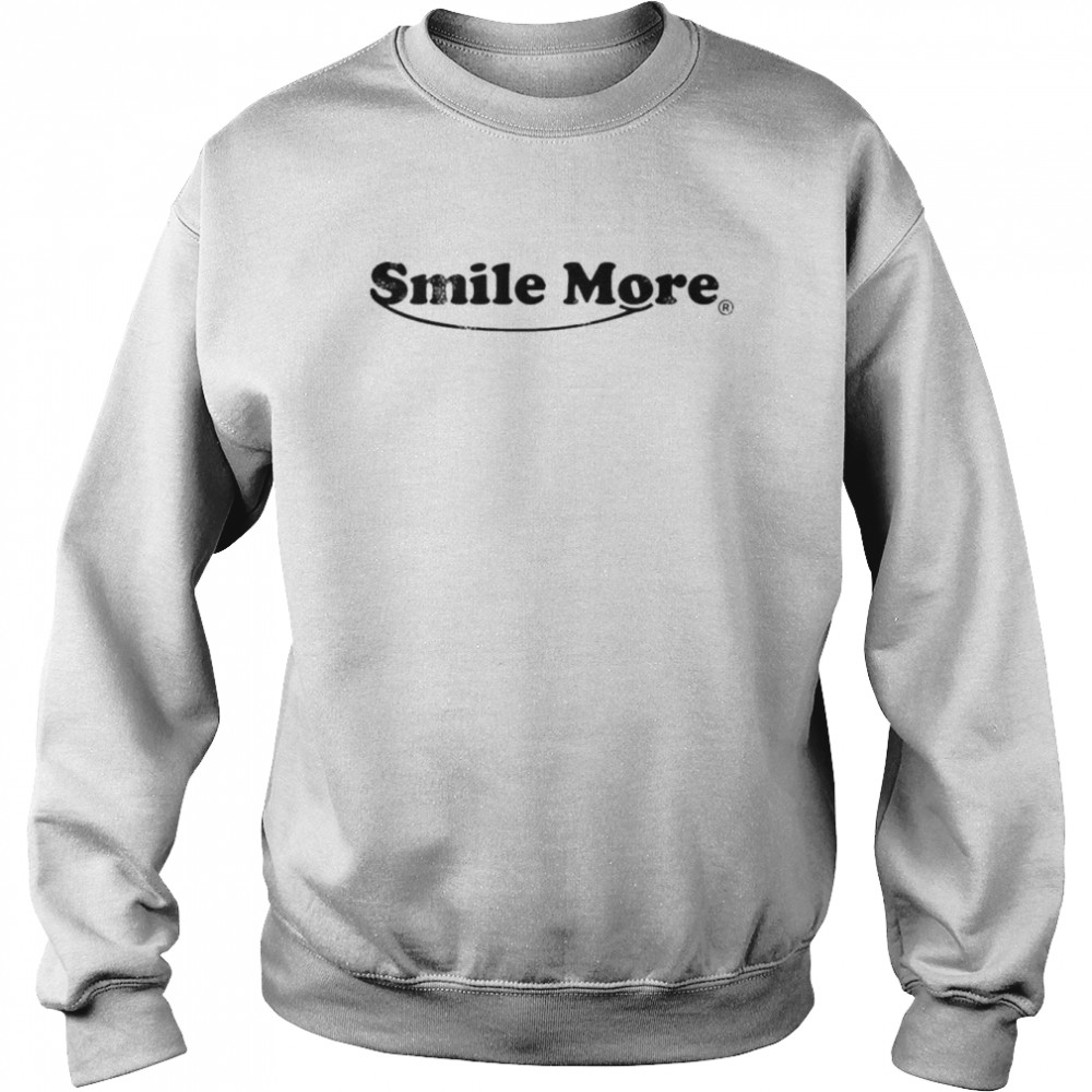 Smile More Logo Unisex Sweatshirt