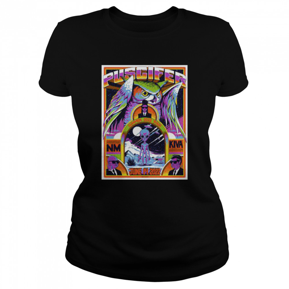 Travis Gillan Puscifer Albuquerque Poster Artist Edition 2022 shirt Classic Women's T-shirt