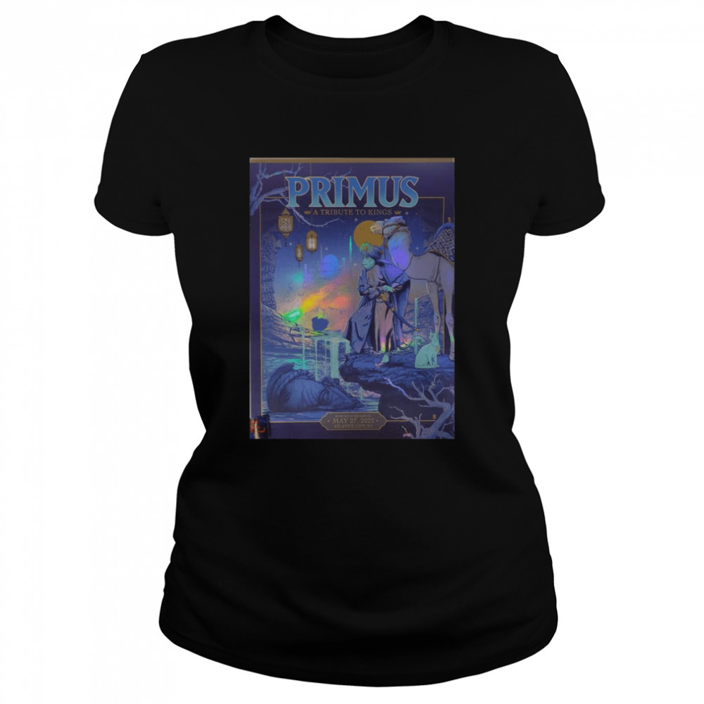 Vance Kelly Primus Atlantic City Poster Foil Variant Artist Edition 2022 shirt Classic Women's T-shirt