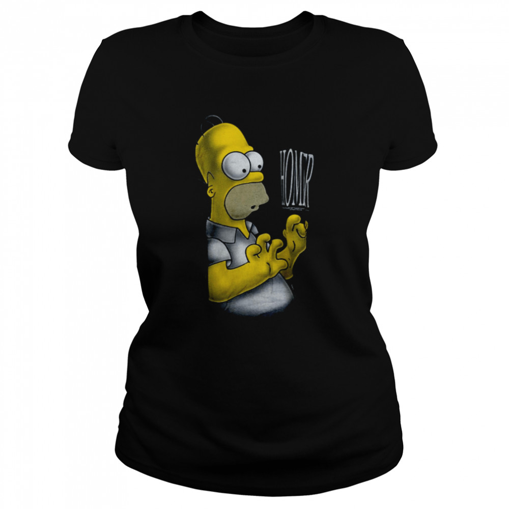 Vintage 1997 Simpsons Homer shirt Classic Women's T-shirt