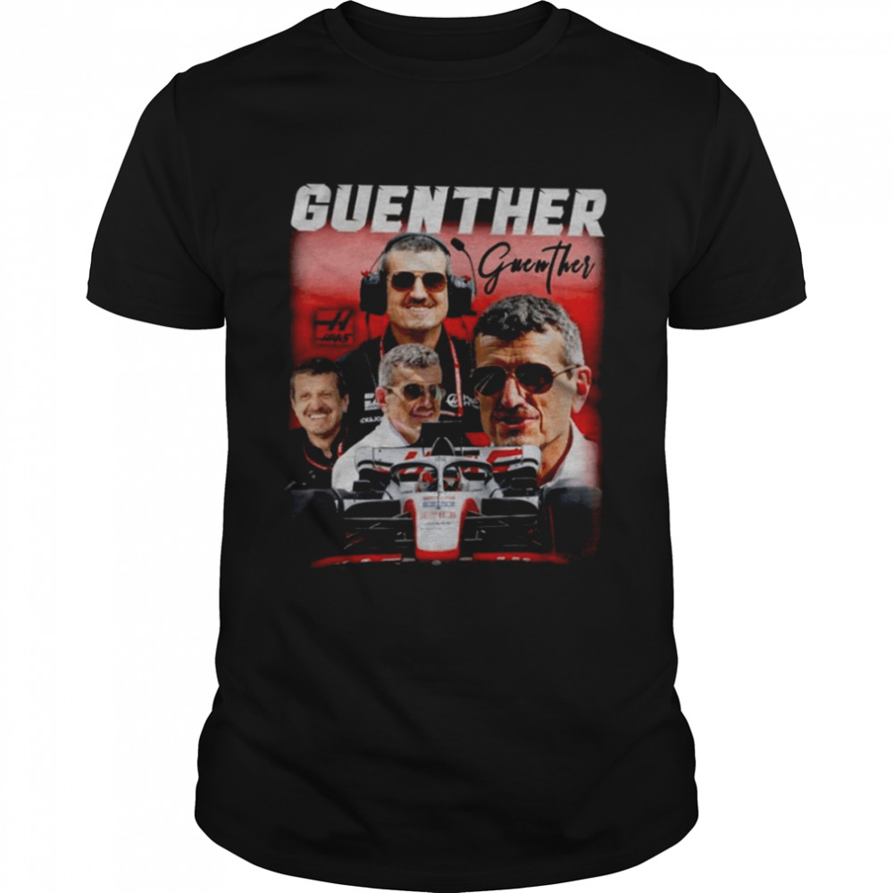 Vintage Guenther Steiner Team Haas F1 Formula 1 2022 Rich Energy shirt Classic Men's T-shirt