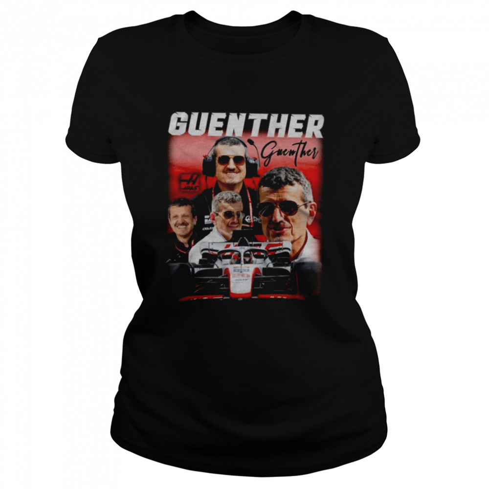 Vintage Guenther Steiner Team Haas F1 Formula 1 2022 Rich Energy shirt Classic Women's T-shirt