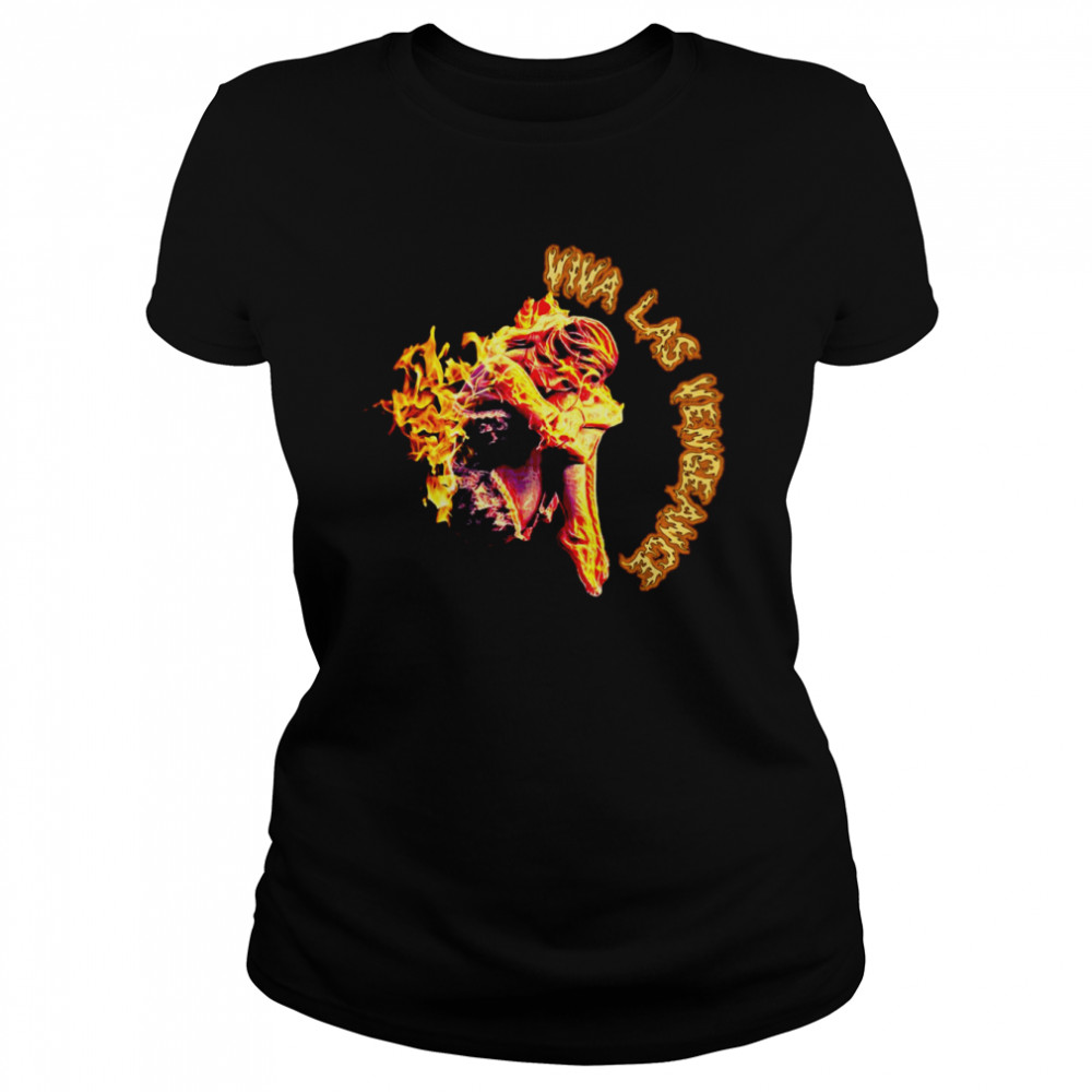 Viva Las Vengeance Fire Woman Panic! At The Disco shirt Classic Women's T-shirt