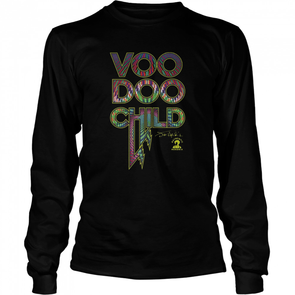 Voodoo Child Rock Band shirt Long Sleeved T-shirt