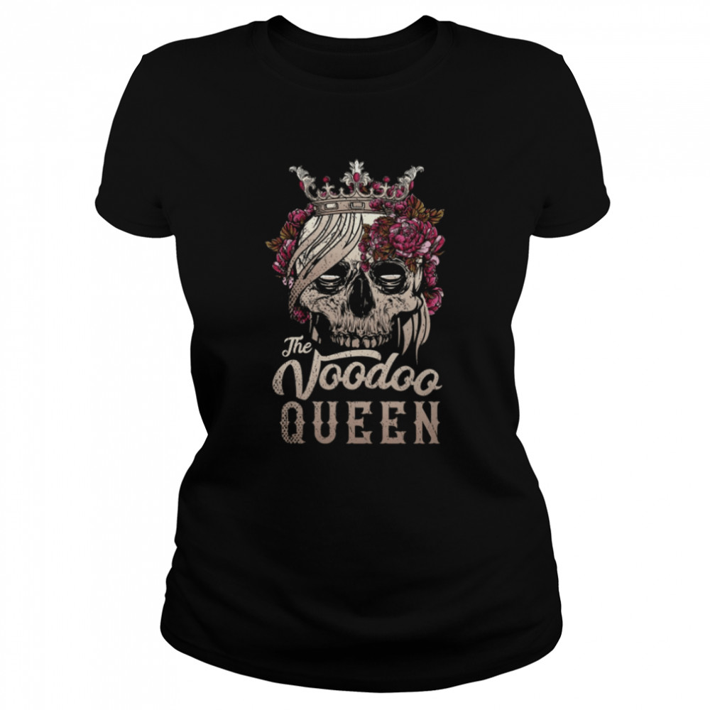 Voodoo Queen Skull Voodoo shirt Classic Women's T-shirt