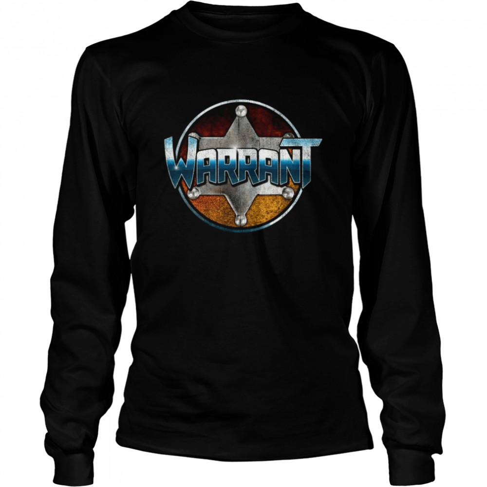 Warrant Logo Art shirt Long Sleeved T-shirt