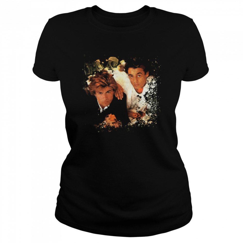 Watercolor Wham Pop Duo shirt Classic Women's T-shirt