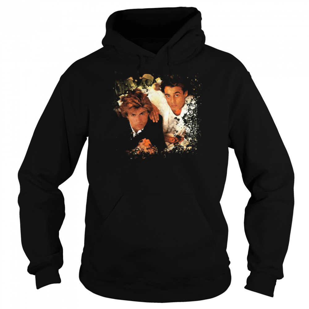 Watercolor Wham Pop Duo shirt Unisex Hoodie