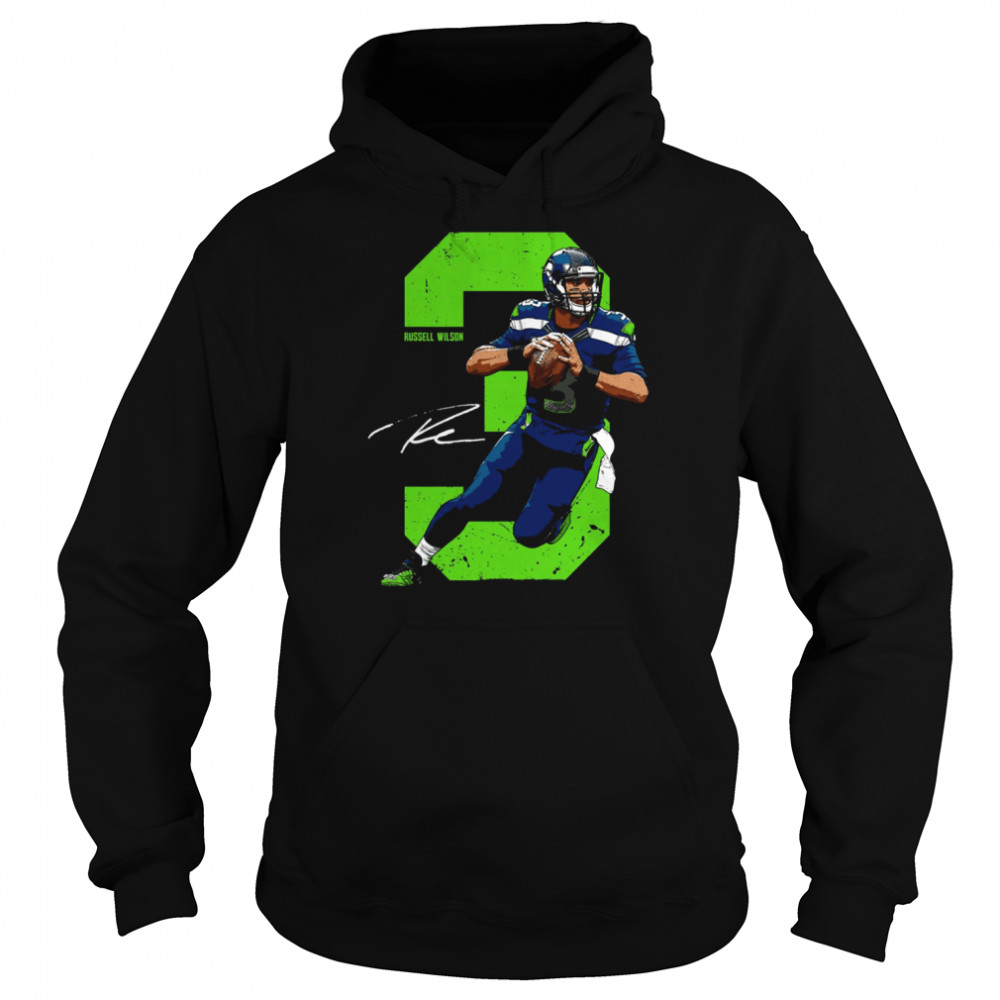 Wilson Quarterback Seattle Football shirt Unisex Hoodie