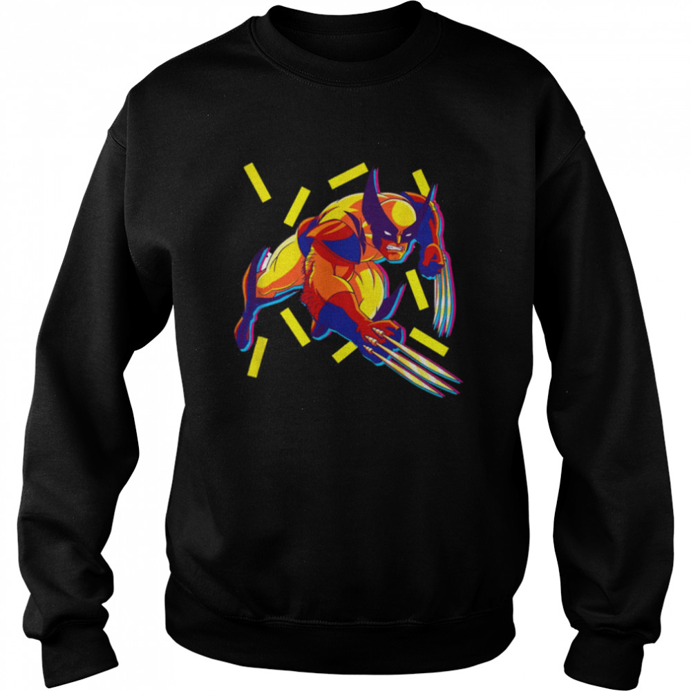 Wolverine 90s X Men Marvel Comics Holiday shirt Unisex Sweatshirt