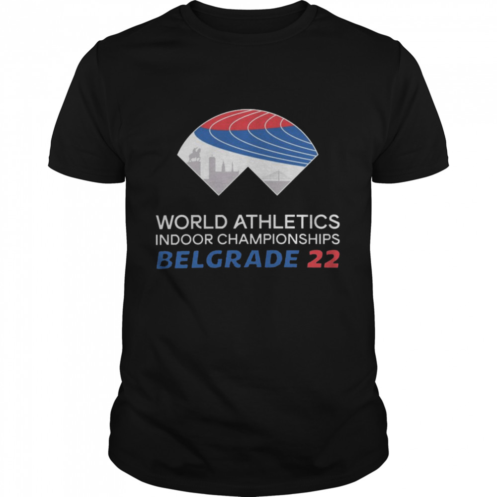 World Athletics Indoor Championships Belgrade 22 shirt Classic Men's T-shirt