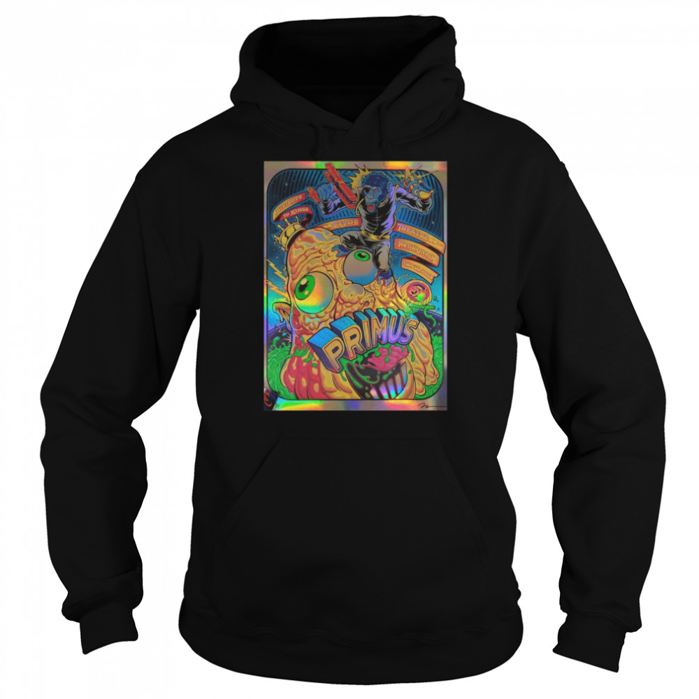 Zombie Yeti Primus Fort Wayne Poster Foil Variant Artist Edition 2022 shirt Unisex Hoodie