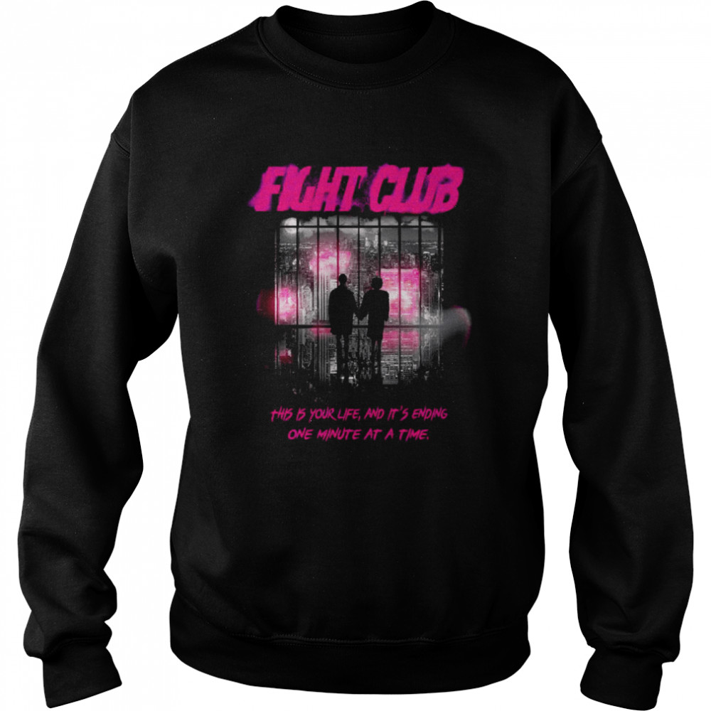 Fight Club Retro This Is Your Life And It S Ending One Minute At A Time Shirt T Shirt Classic