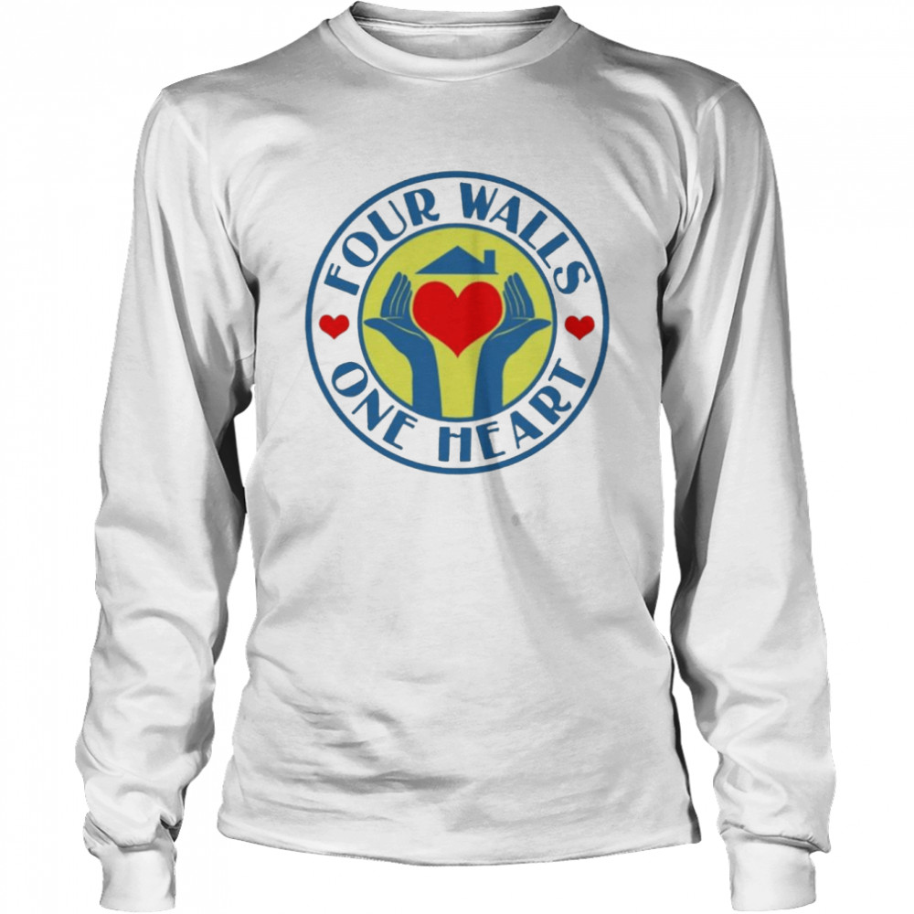 Four Walls One Heart Long Sleeved T-shirt