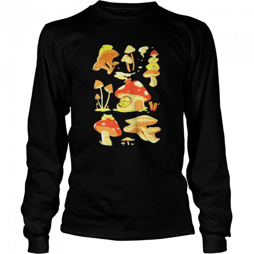 Boomerna Mushroom Tee Long Sleeved T-shirt