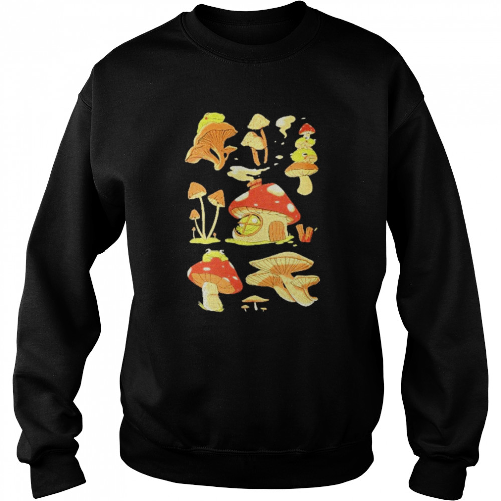 Boomerna Mushroom Tee Unisex Sweatshirt