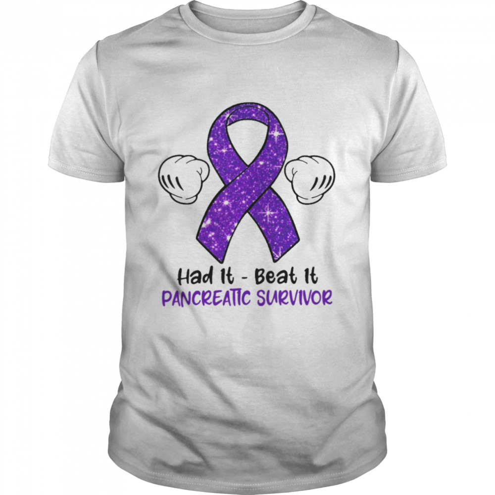 Had It Beat It Pancreatic Survivor Classic Men's T-shirt