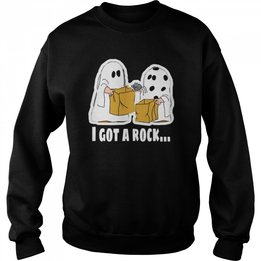 I Got A Rock Wghost Halloween shirt Unisex Sweatshirt