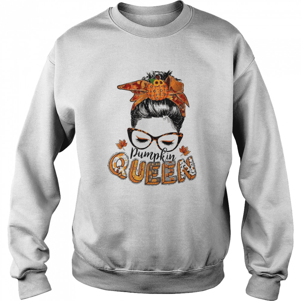 Pumpkin Queen Hallothankmas shirt Unisex Sweatshirt