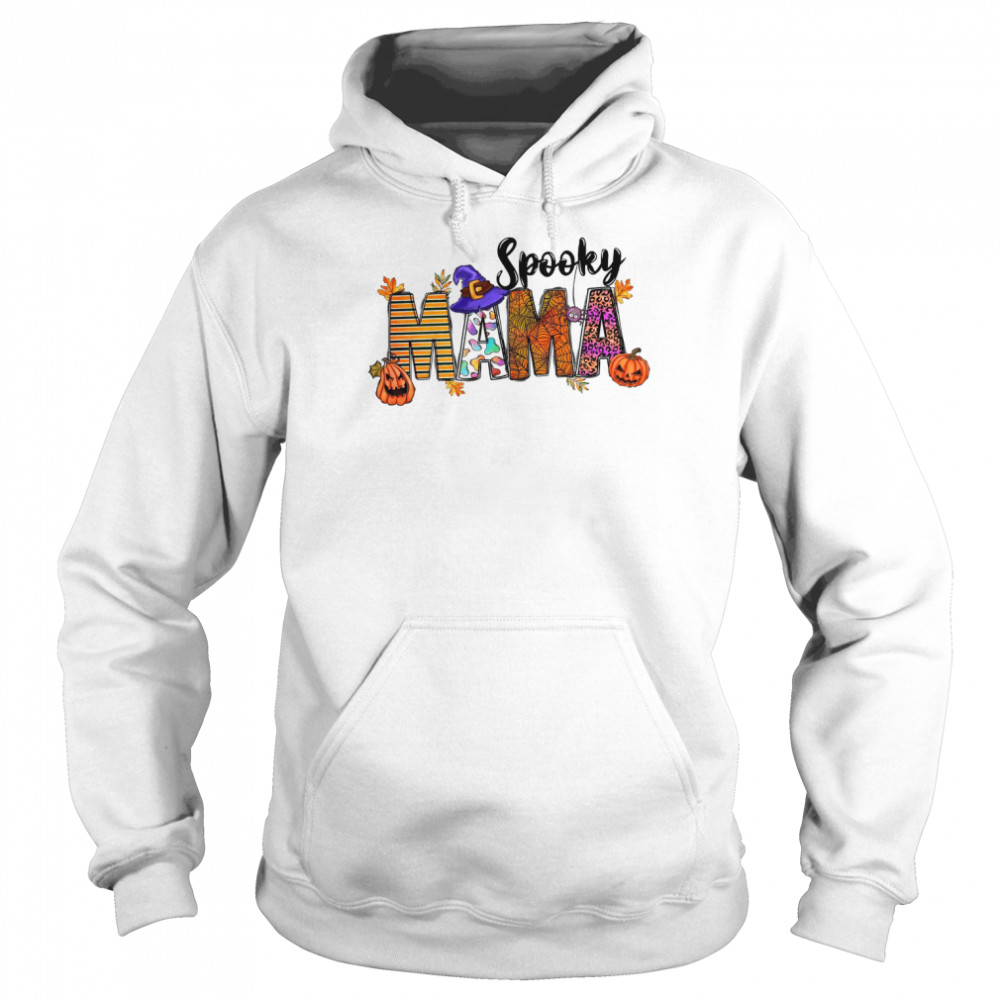 Spooky mama Halloween shirt Unisex Hoodie