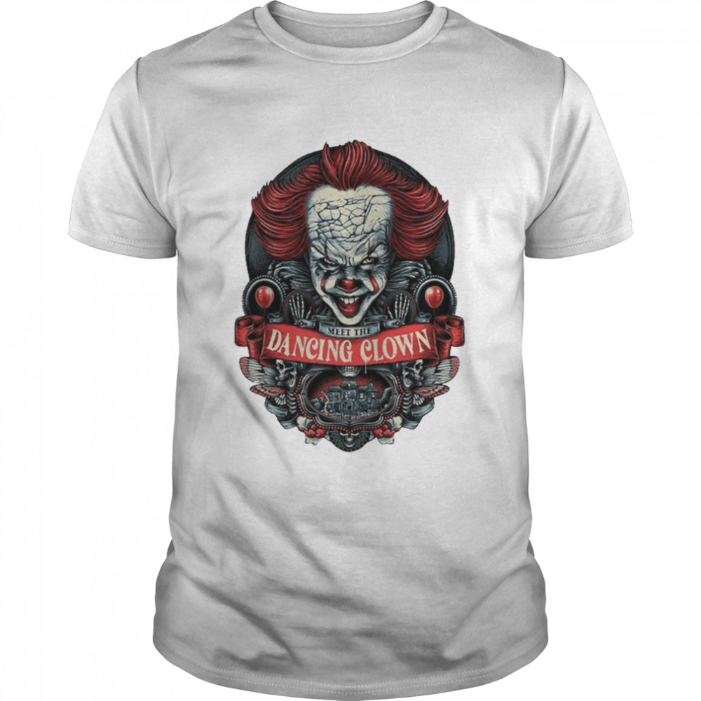 Pennywise Clown IT Horror Movie Halloween T-Shirt